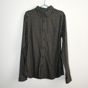 Patagonia Mens Long Sleeved Vjosa River Pima Cotton Shirt Plaid